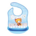 Pack of 2 -Waterproof Baby Bib with Food Catcher – Silicone Baby Feeding Bib, Adjustable Toddler Bib with Pocket, Spill Proof Baby Bib for Eating, Easy Clean & BPA-Free - Image 11