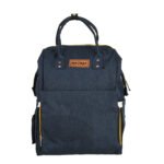 Premium Elegant Mum Large Diaper Backpack bag waterproof multifunction SET 4 in 1 - Mix and Max - Blue - Image 5