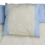 Baby Lehaf Blanket 120x90 cm with Pillow – Soft Cotton Baby Blanket with Padded Edges, Warm Toddler Comforter, Teddy Bear Embroidered Nursery Blanket, Breathable & Hypoallergenic Mix and Max - Image 5