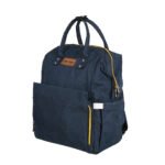 Premium Elegant Mum Large Diaper Backpack bag waterproof multifunction SET 4 in 1 - Mix and Max - Blue - Image 6