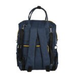 Premium Elegant Mum Large Diaper Backpack bag waterproof multifunction SET 4 in 1 - Mix and Max - Blue - Image 8