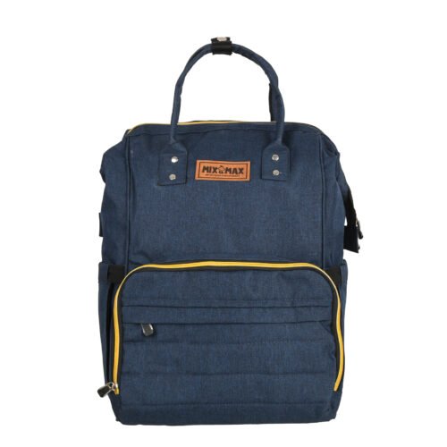 Premium Elegant Mum Large Diaper Backpack bag waterproof multifunction SET 4 in 1 - Mix and Max - Blue 2 - Image 4