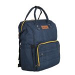 Premium Elegant Mum Large Diaper Backpack bag waterproof multifunction SET 4 in 1 - Mix and Max - Blue 2