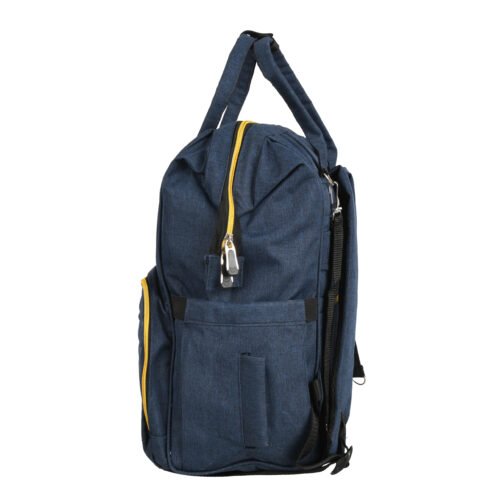 Premium Elegant Mum Large Diaper Backpack bag waterproof multifunction SET 4 in 1 - Mix and Max - Blue 2 - Image 8