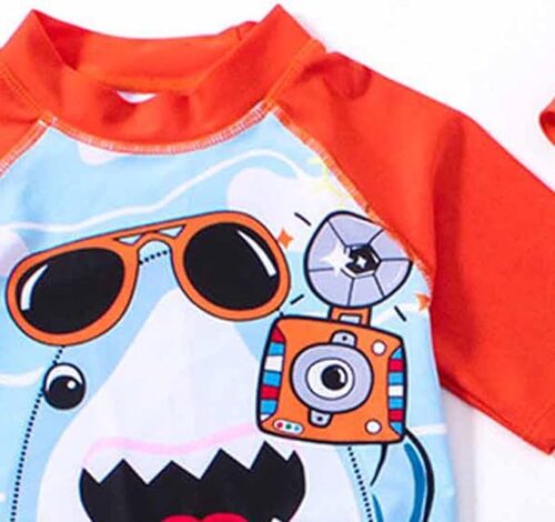 Boys 3 Pieces Swimsuit (7 sizes From 2Y to 8Y) # Mix and Max  - Image 6