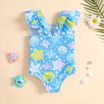 Girls One Piece Swimsuit (5 sizes From 1Y to 5Y) # Mix and Max - Image 5