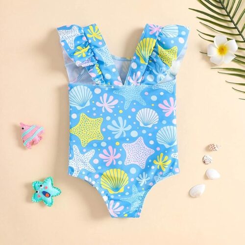 Girls One Piece Swimsuit (5 sizes From 1Y to 5Y) # Mix and Max - Image 5