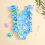 Girls One Piece Swimsuit (5 sizes From 1Y to 5Y) # Mix and Max - Image 6