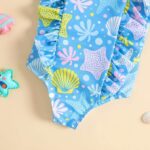 Girls One Piece Swimsuit (5 sizes From 1Y to 5Y) # Mix and Max - Image 2