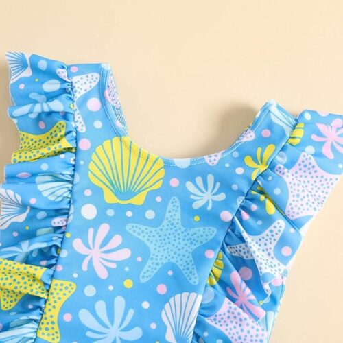 Girls One Piece Swimsuit (5 sizes From 1Y to 5Y) # Mix and Max - Image 7