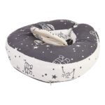 2-in-1 Baby Nursing Pillow & Sitting Support Seat – Ergonomic Breastfeeding Cushion & Baby Learning to Sit Support (60×55×10 cm, Soft & Washable) - Image 3