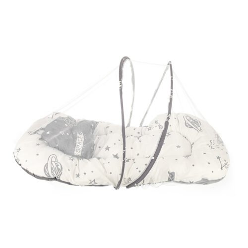 Baby Lounger with Mosquito Net | Portable Travel Bed and Sleep Nest for Newborns Mix & Max™ - Image 5