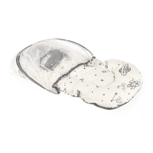 Baby Lounger with Mosquito Net | Portable Travel Bed and Sleep Nest for Newborns Mix & Max™ - Image 3