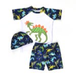 Boys 3 Pieces Swimsuit (6 sizes From 1Y to 8Y) # Mix and Max
