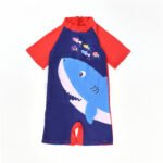 Boy Shorr Sleeves Swimsuit (4 sizes From 3 to 11 years) Mix and Max 