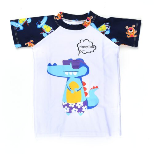 Boys 3 Pieces Swimsuit (6 sizes From 1Y to 8Y) # Mix and Max - Image 4