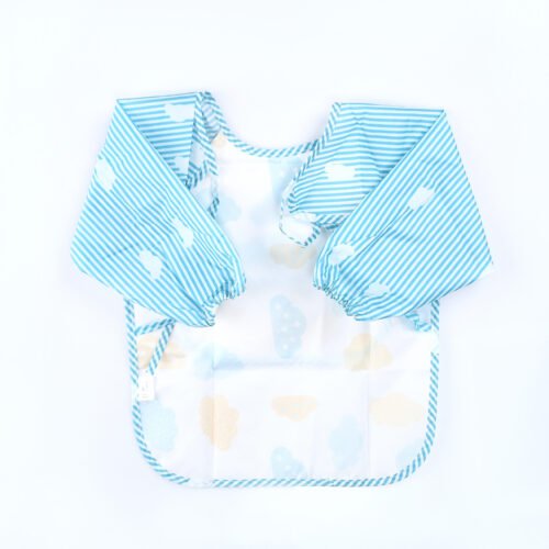 Pack of 2 -Long Sleeve Baby Bib Waterproof Toddler Feeding Smock with Food Catcher Pocket, Adjustable & Lightweight, Full Coverage Weaning Bib for Boys & Girls (6–36 Months) - Image 26