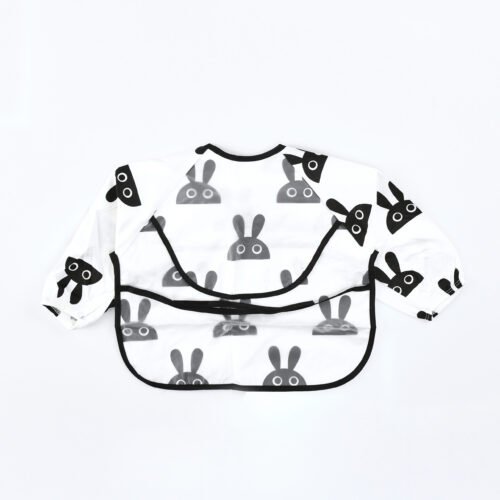 Pack of 2 -Long Sleeve Baby Bib Waterproof Toddler Feeding Smock with Food Catcher Pocket, Adjustable & Lightweight, Full Coverage Weaning Bib for Boys & Girls (6–36 Months) - Image 18