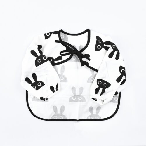 Pack of 2 -Long Sleeve Baby Bib Waterproof Toddler Feeding Smock with Food Catcher Pocket, Adjustable & Lightweight, Full Coverage Weaning Bib for Boys & Girls (6–36 Months) - Image 2