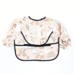 Pack of 2 -Long Sleeve Baby Bib Waterproof Toddler Feeding Smock with Food Catcher Pocket, Adjustable & Lightweight, Full Coverage Weaning Bib for Boys & Girls (6–36 Months) - Image 20