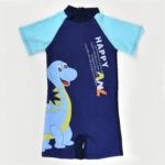 Boy Short Sleeves Swimsuit (4 sizes From 3 to 11 years) Mix and Max  - Image 2