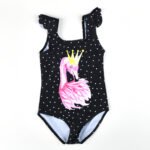 Girls One Piece Swimsuit (4 sizes From 2Y to 9Y) # Mix and Max