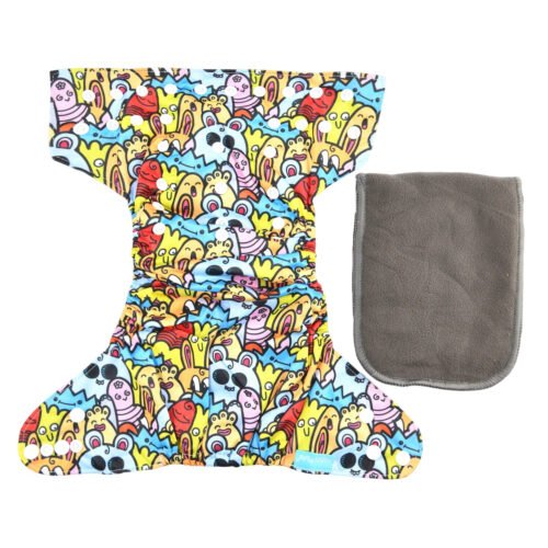 Reusable Diaper | Washable Swim Diaper and Adjustable Potty Training Pants Mix & Max™ - Image 4