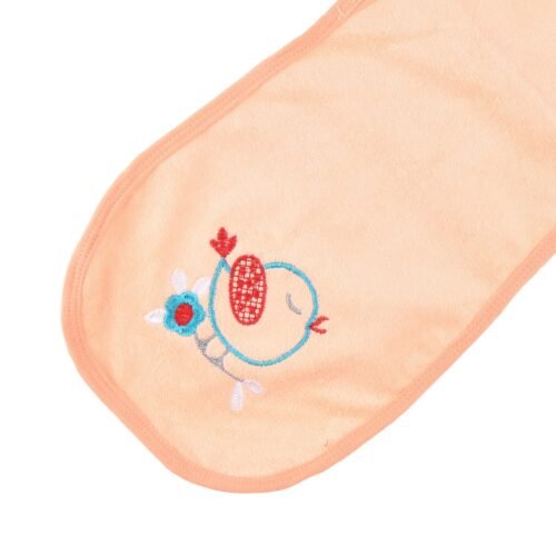Baby Soft Absorbent Burp Towel for Mum Shoulder 51*17 cm – Cotton Shoulder Pads for Feeding & Spit Up, Reusable Infant Burping Cloths with Cute Embroidery Mix and Max - Image 3