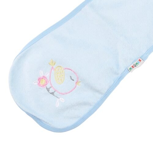 Baby Soft Absorbent Burp Towel for Mum Shoulder 51*17 cm – Cotton Shoulder Pads for Feeding & Spit Up, Reusable Infant Burping Cloths with Cute Embroidery Mix and Max - Image 6