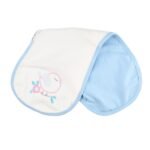 Baby Soft Absorbent Burp Towel for Mum Shoulder 51*17 cm – Cotton Shoulder Pads for Feeding & Spit Up, Reusable Infant Burping Cloths with Cute Embroidery Mix and Max - Image 11