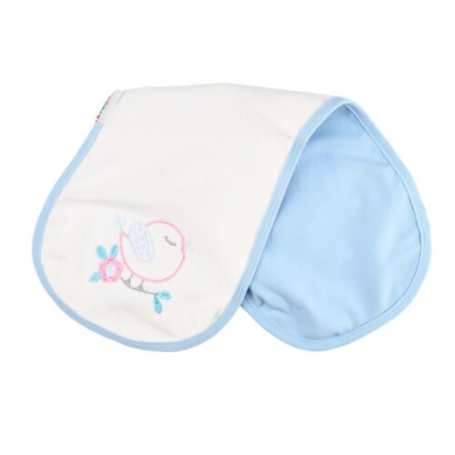 Baby Soft Absorbent Burp Towel for Mum Shoulder 51*17 cm – Cotton Shoulder Pads for Feeding & Spit Up, Reusable Infant Burping Cloths with Cute Embroidery Mix and Max - Image 11