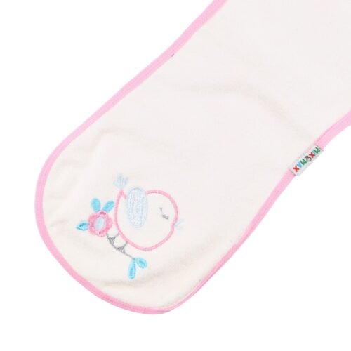 Baby Soft Absorbent Burp Towel for Mum Shoulder 51*17 cm – Cotton Shoulder Pads for Feeding & Spit Up, Reusable Infant Burping Cloths with Cute Embroidery Mix and Max - Image 6