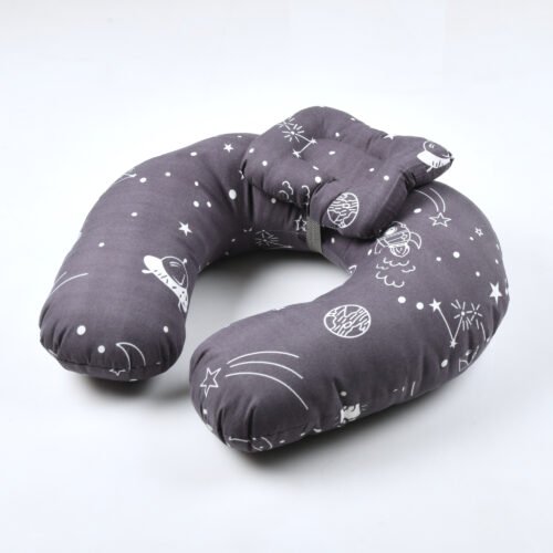 Ergonomic Baby Neck Support Pillow – Soft U-Shaped Infant Head & Neck Cushion for Travel, Car Seat & Stroller (Breathable Cotton, Lightweight) - Image 3