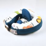 2-in-1 Baby Nursing Pillow & Sitting Support Seat – Ergonomic Breastfeeding Cushion & Baby Learning to Sit Support (60×55×10 cm, Soft & Washable)