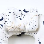 Ergonomic Baby Neck Support Pillow – Soft U-Shaped Infant Head & Neck Cushion for Travel, Car Seat & Stroller (Breathable Cotton, Lightweight) White - Image 5