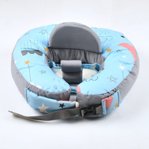 2-in-1 Baby Nursing Pillow & Sitting Support Seat – Ergonomic Breastfeeding Cushion & Baby Learning to Sit Support (60×55×10 cm, Soft & Washable) - Image 4