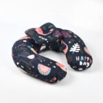 Ergonomic Baby Neck Support Pillow – Soft U-Shaped Infant Head & Neck Cushion for Travel, Car Seat & Stroller (Breathable Cotton, Lightweight) Colors