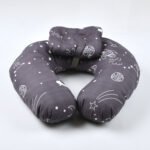 Ergonomic Baby Neck Support Pillow – Soft U-Shaped Infant Head & Neck Cushion for Travel, Car Seat & Stroller (Breathable Cotton, Lightweight) - Image 5