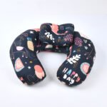 Ergonomic Baby Neck Support Pillow – Soft U-Shaped Infant Head & Neck Cushion for Travel, Car Seat & Stroller (Breathable Cotton, Lightweight) Colors - Image 3