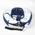 2-in-1 Baby Nursing Pillow & Sitting Support Seat – Ergonomic Breastfeeding Cushion & Baby Learning to Sit Support (60×55×10 cm, Soft & Washable) - Image 5