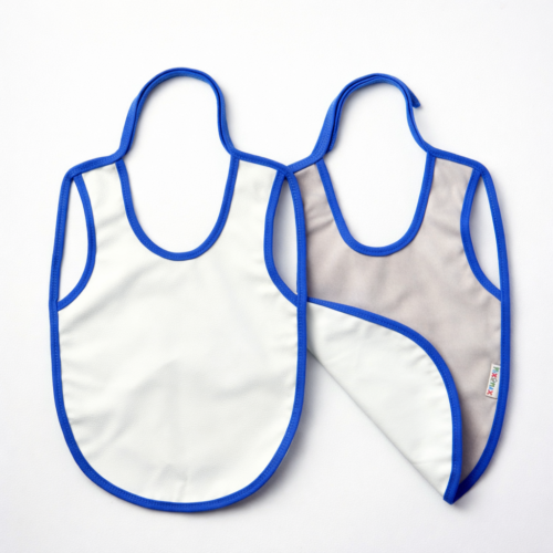 Pack 2 Baby Bib Large Size Cotton Feeding Bib with Waterproof Backing | Soft, Absorbent & Leak-Proof | 29×38 cm Mix and Max - Image 2