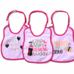 Pack 2 Baby Bib Large Size Cotton Feeding Bib with Waterproof Backing | Soft, Absorbent & Leak-Proof | 29×38 cm Mix and Max - Image 4