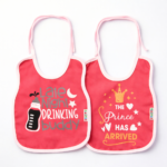 Pack 2 Baby Bib Large Size Cotton Feeding Bib with Waterproof Backing | Soft, Absorbent & Leak-Proof | 29×38 cm Mix and Max - Image 6