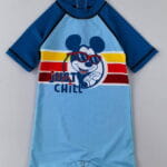 Boy Short Sleeves Swimsuit (3 sizes From 12/18/24 Months) Mix and Max 