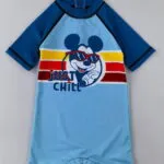 Boy Short Sleeves Swimsuit (3 sizes From 12/18/24 Months) Mix and Max 