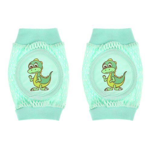 Baby Knee Pads for Crawling (1 Pair) – Anti-Slip Knee Protectors for Babies & Toddlers, Soft Breathable Cotton Knee Pads, Safety Crawling Support with Cute Cartoon Designs - Image 2