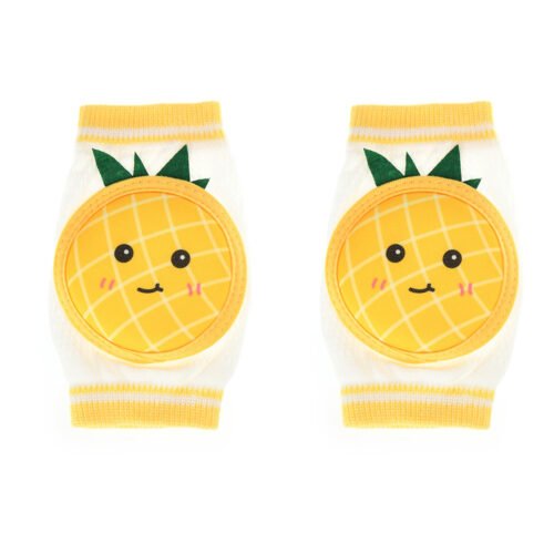 Baby Knee Pads for Crawling (1 Pair) – Anti-Slip Knee Protectors for Babies & Toddlers, Soft Breathable Cotton Knee Pads, Safety Crawling Support with Cute Cartoon Designs - Image 4