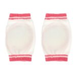Pack 2 Baby Knee Pads for Crawling – Anti-Slip Knee Protectors for Babies & Toddlers, Soft Breathable Cotton Knee Pads, Safety Crawling Support with Cute Cartoon Designs - Image 7