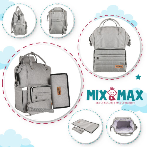 Premium Bundle Offer 01 (Carrycot + Carrier 3 Positions + Diaper Bag Set) Mix & Max - Image 13
