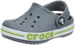 Kids' Sport Comfort Clogs – Versatile Styles for Active Play - Lightweight and Comfortable Slip-Ons(Sizes C9-J3) Grey - Image 8
